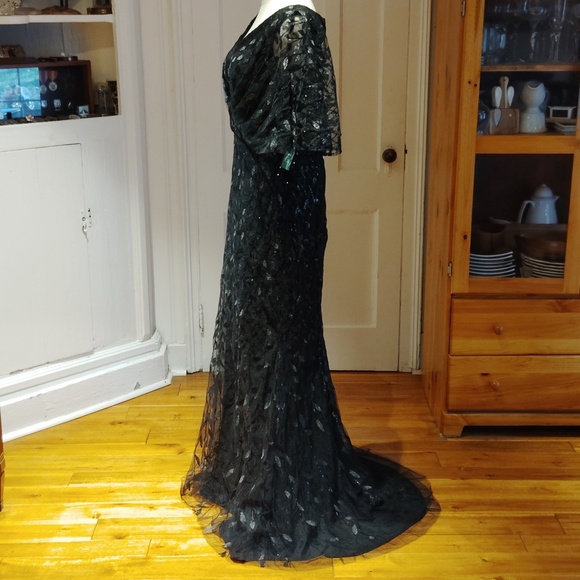 Rene By Rene Ruiz Collection Embroidered Evening Gown - Picture 5 of 14